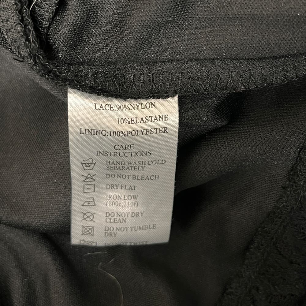Chic '90s Vintage Adrianna Papell Layered Cocktail Dress - Dark Olive - Picture 5 of 6